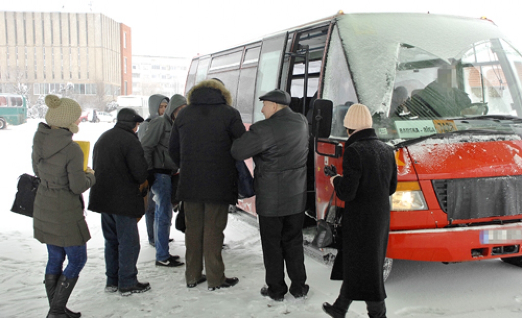 Autobusa šoferis brauc  alkohola reibumā