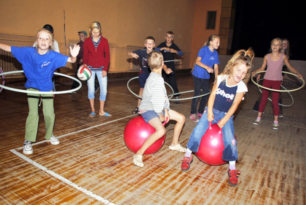 Lietus neaizskalo sportotprieku