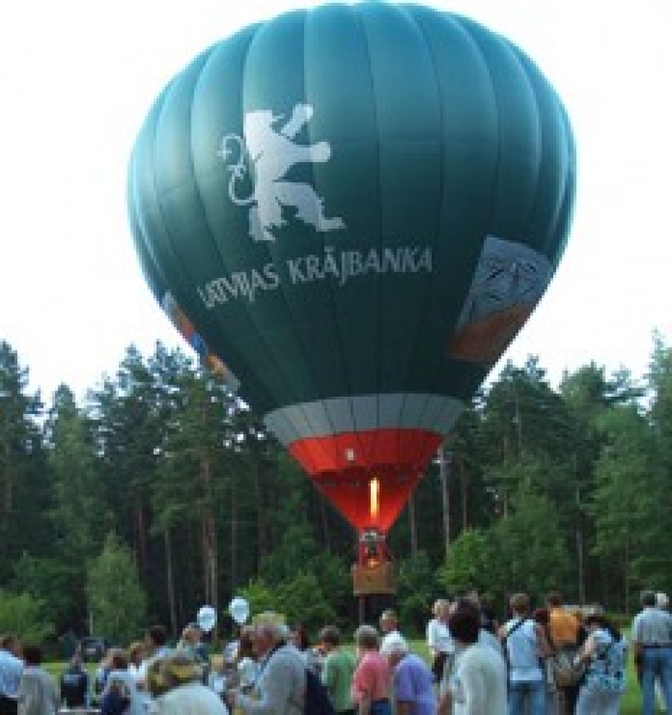 Pārdod gan Krājbankas bankomātus, gan gaisa balonu