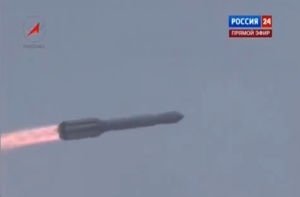 Baikonuras kosmodromā starta laikā eksplodē Krievijas nesējraķete