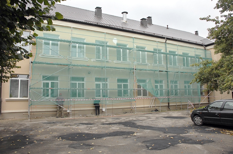 Bauskas slimnīcā turpinās remonts