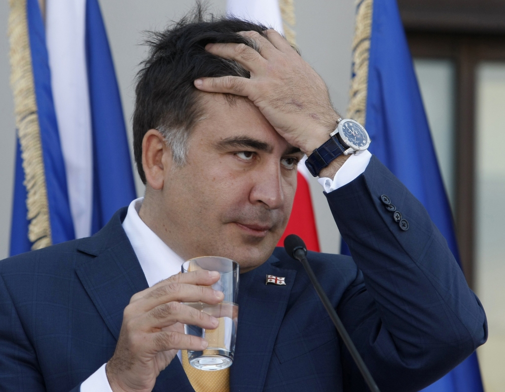 Pieliks punktu Saakašvili ērai