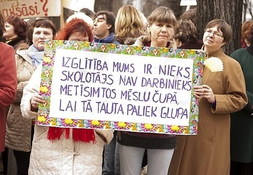 Pedagogi sāk gatavoties streikam