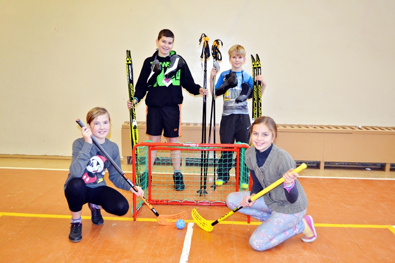 Bauskas novada skolās jauns sporta inventārs