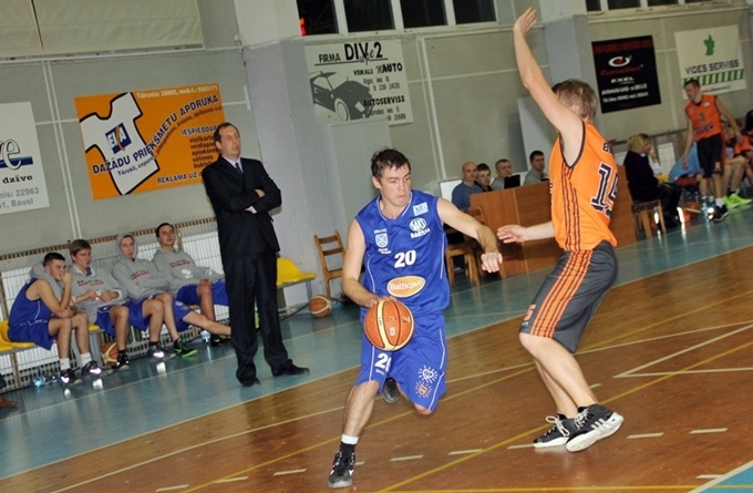 FOTO:«Bauskas BJSS» pret BK «Dartija»