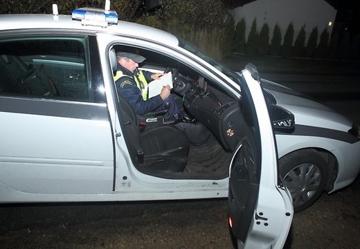 Policija aiztur piedzērušos Bauskas un Vecumnieku novadā