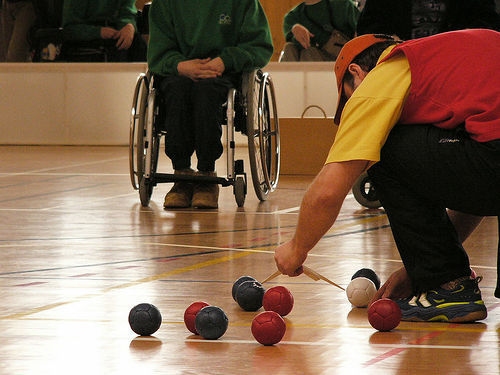 Sporta svētki cilvēkiem ar funkcionāliem traucējumiem Bauskā