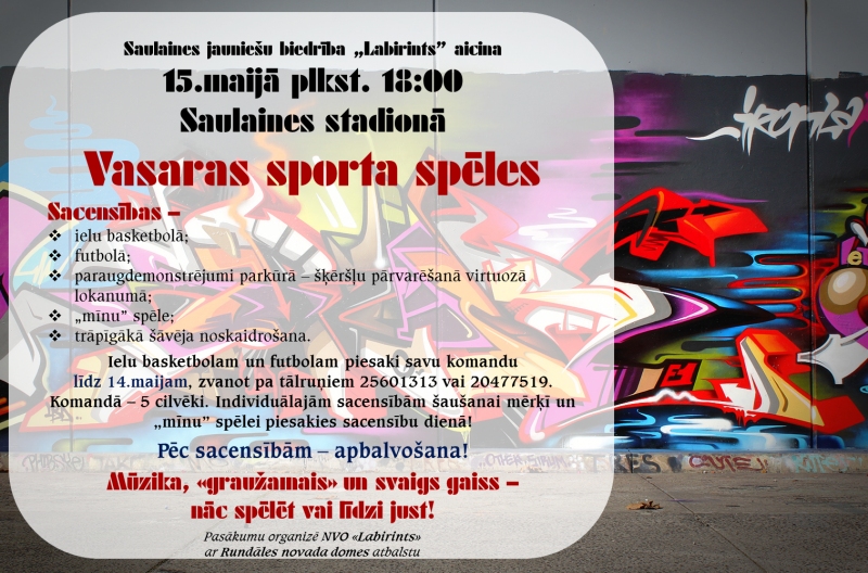 Vasaras sporta spēles Saulainē