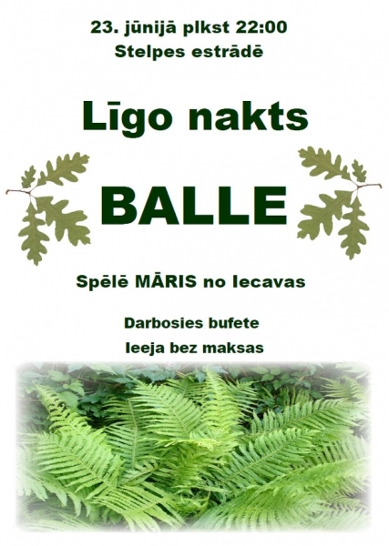 Līgo nakts balle Stelpē