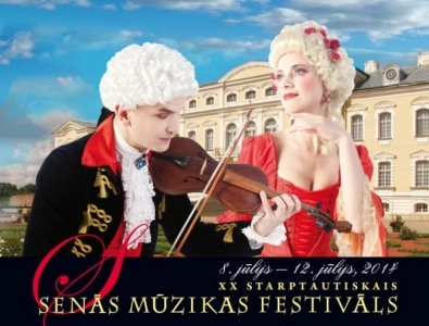 Senās mūzikas festivāla koncerts Rundālē