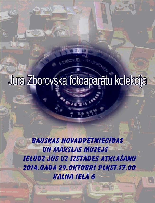 Fotoaparātu kolekcijas izstāde Bauskā