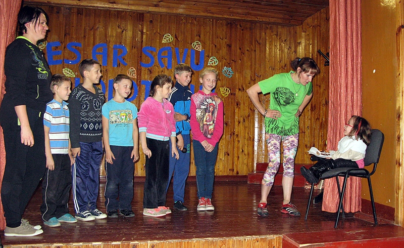 «Es ar savu skolotāju» Pamūšā