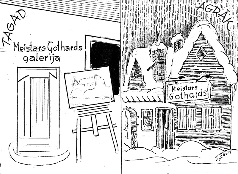 Karikatūra: VECPILSĒTA PELNĪJUSI KOŠĀKU MUNDIERI