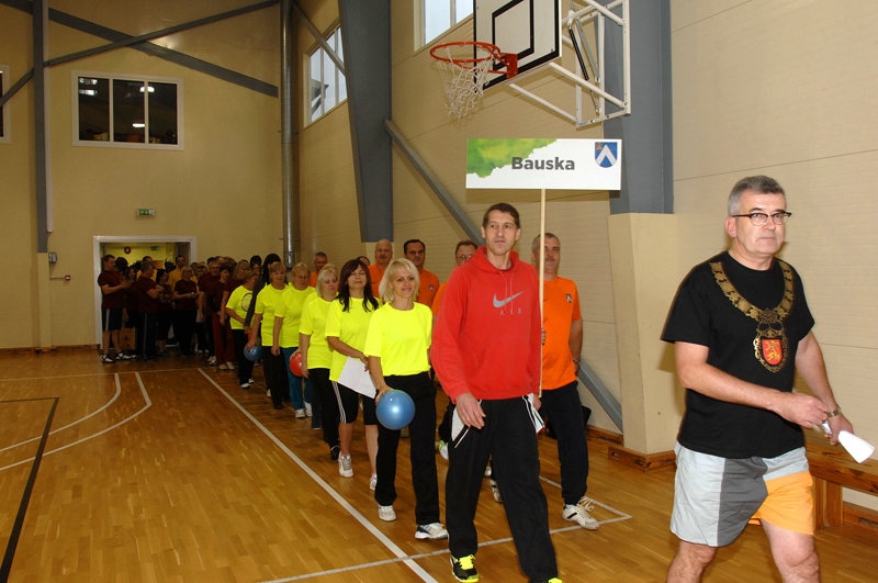 FOTO: Pašvaldību sporta spēles