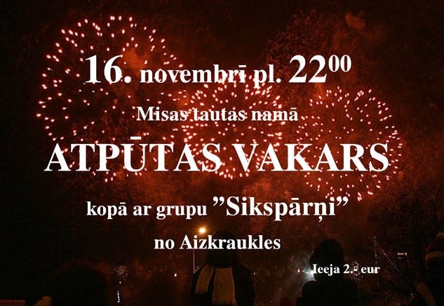 Atpūtas vakars Misā