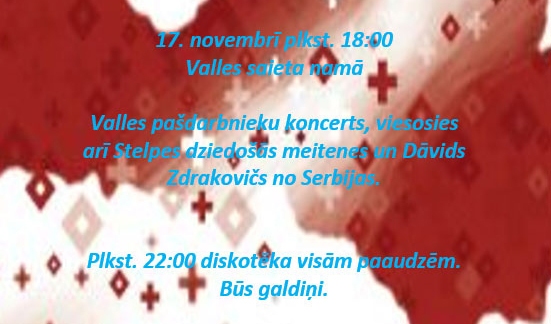Koncerts un diskotēka Vallē