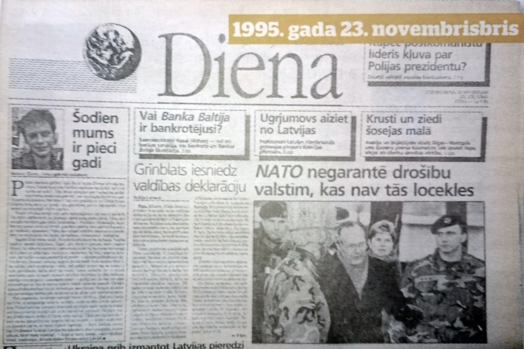 Vēsture Dienā: Gadi iet, tēmas paliek