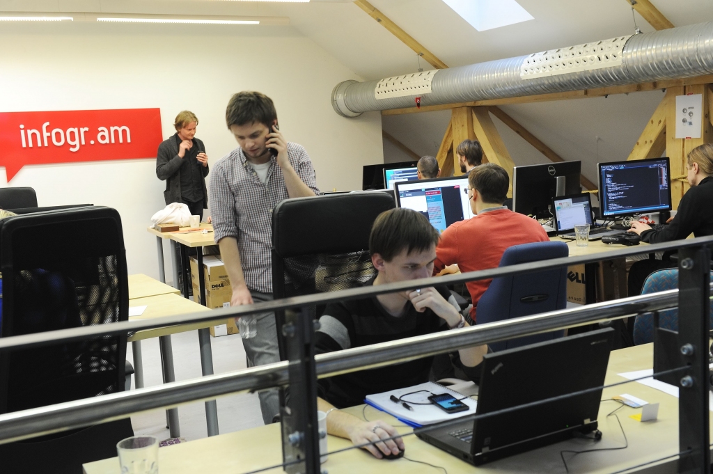 Mashable par noderīgāko interneta rīku nosauc Infogr.am 