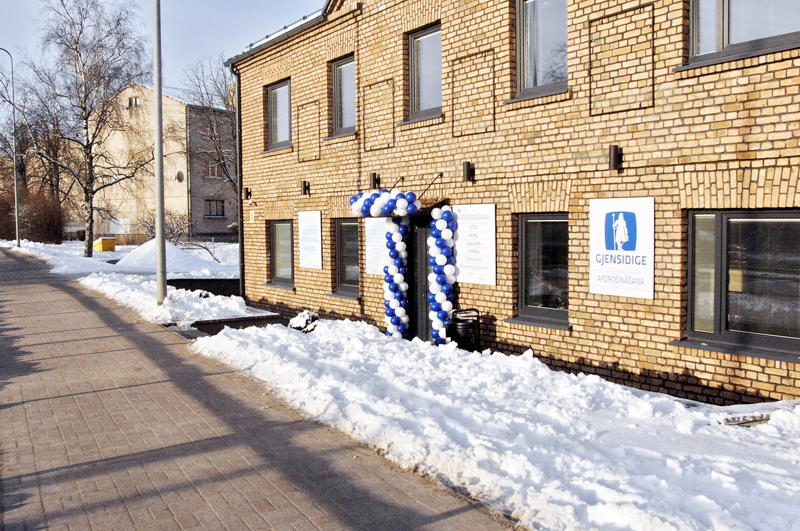 Sāk apdzīvot renovēto ēku Zaļajā ielā