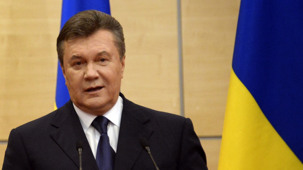 Interpols starptautiskā meklēšanā izsludinājis gāzto Ukrainas prezidentu Janukoviču