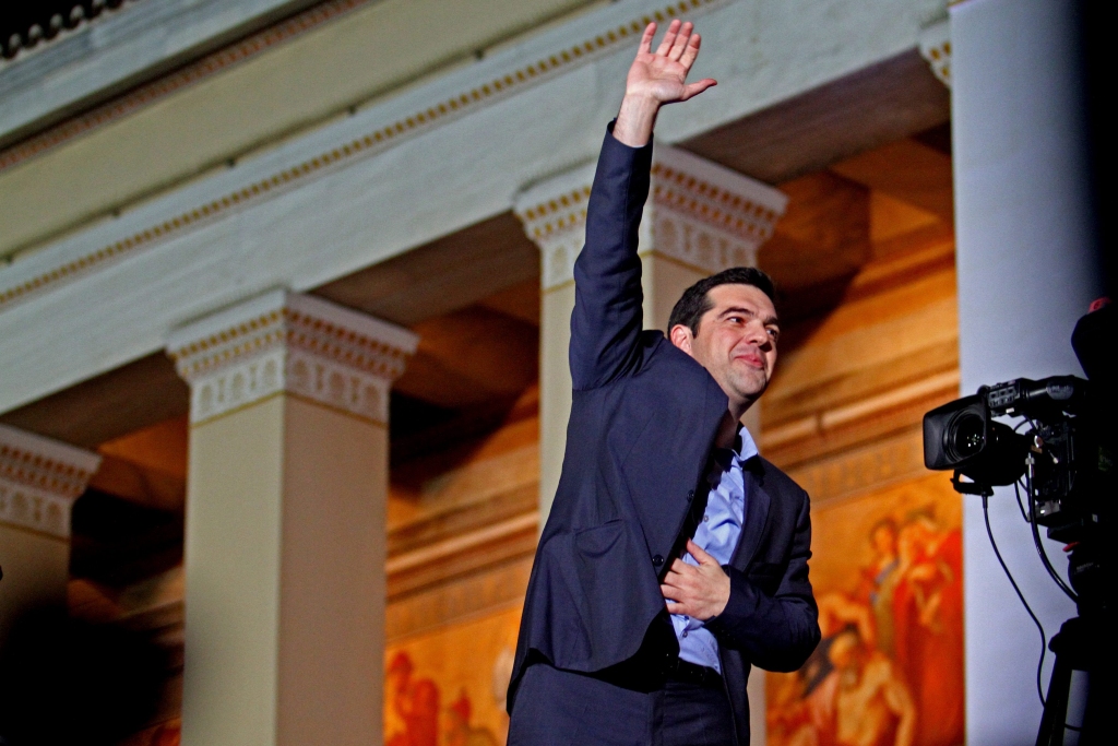 Grieķijas vēlēšanās uzvarējusi kreiso ekstrēmistu partija SYRIZA