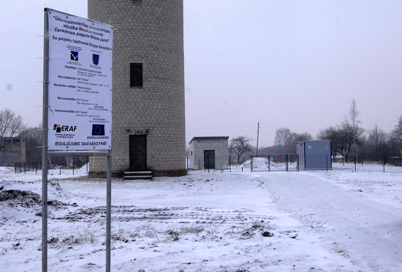 Ceraukstē noslēgumam tuvojas ūdenssaimniecības sakārtošana