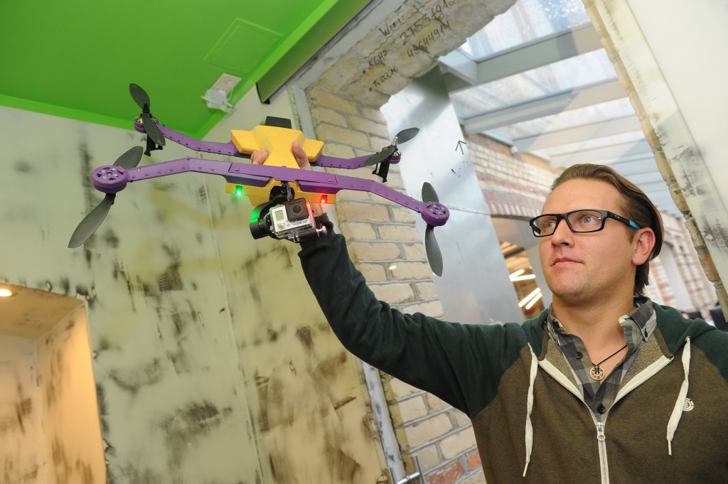 AirDog ražošanas priekšvakarā 