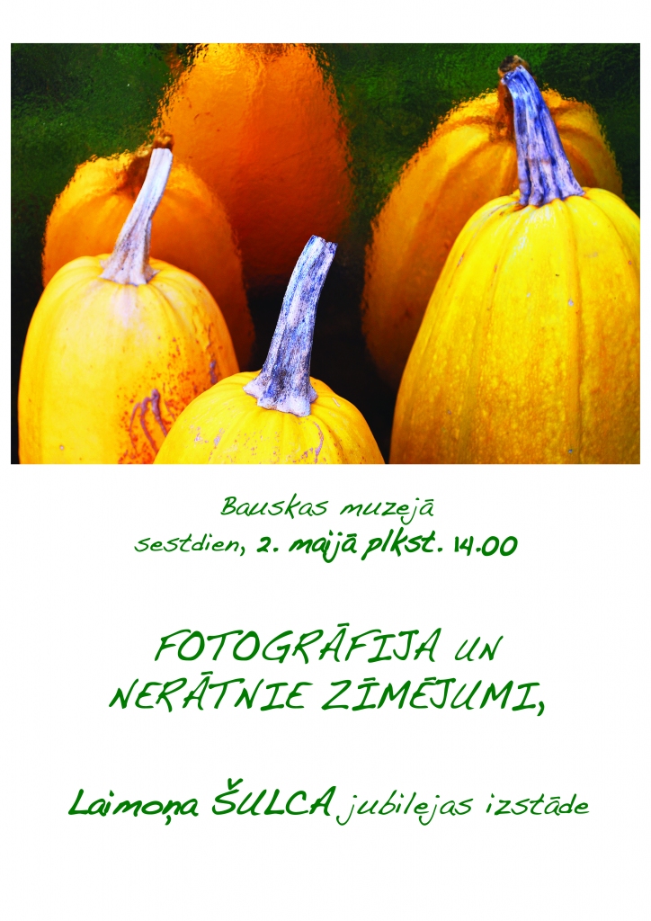 Laimoņa Šulca jubilejas izstādes «Fotogrāfija un nerātnie zīmējumi» atklāšana 