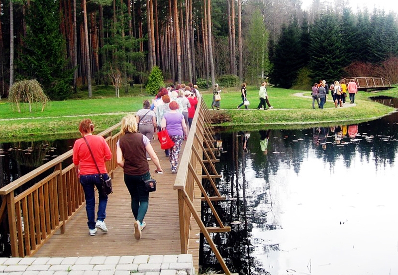 Pārsteidz krāšņā vide