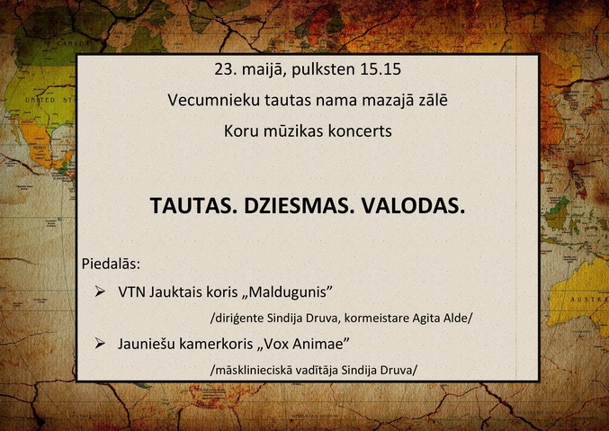 Vecumnieku kora "Maldugunis" koncerts