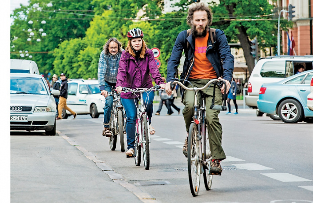 Riteņbraucēju drošība tikai pašu rokās