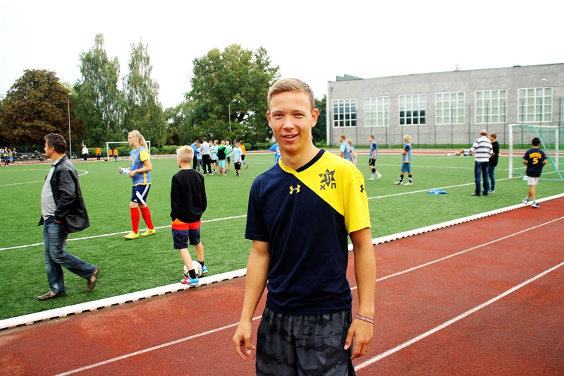 Šķēpus met Jelgavā