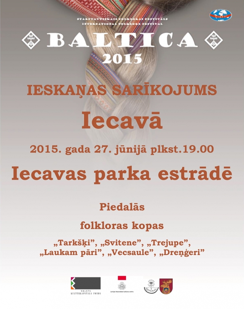 «Baltica 2015» ieskaņas sarīkojums Iecavā