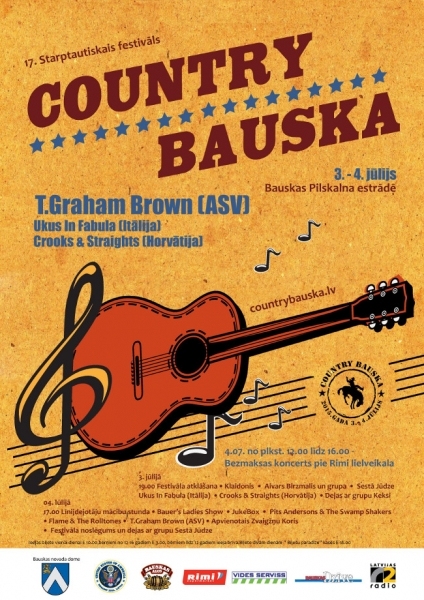 Kantrimūzikas festivāls Bauskā