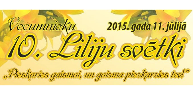 Vecumnieku 10. Liliju svētki