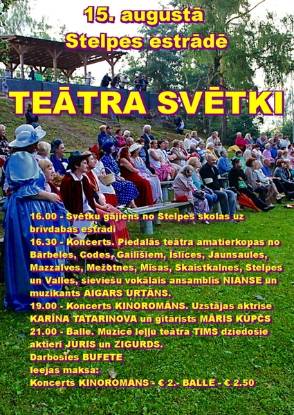 Teātra svētki Stelpē