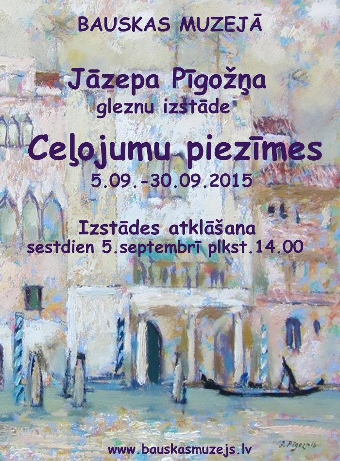 Jāzepa Pīgožņa gleznas Bauskā