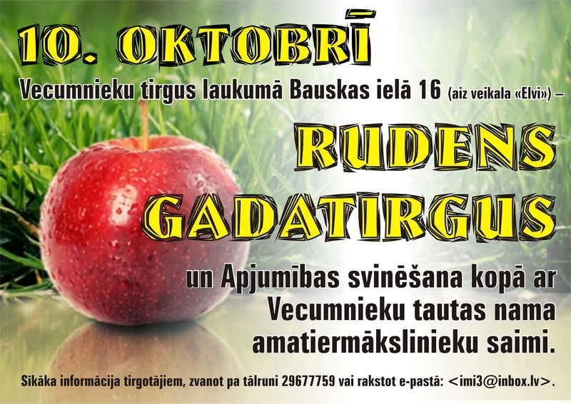 Rudens gadatirgus Vecumniekos