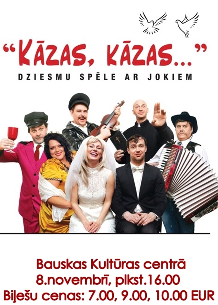 “Kāzas, kāzas...” Bauskā