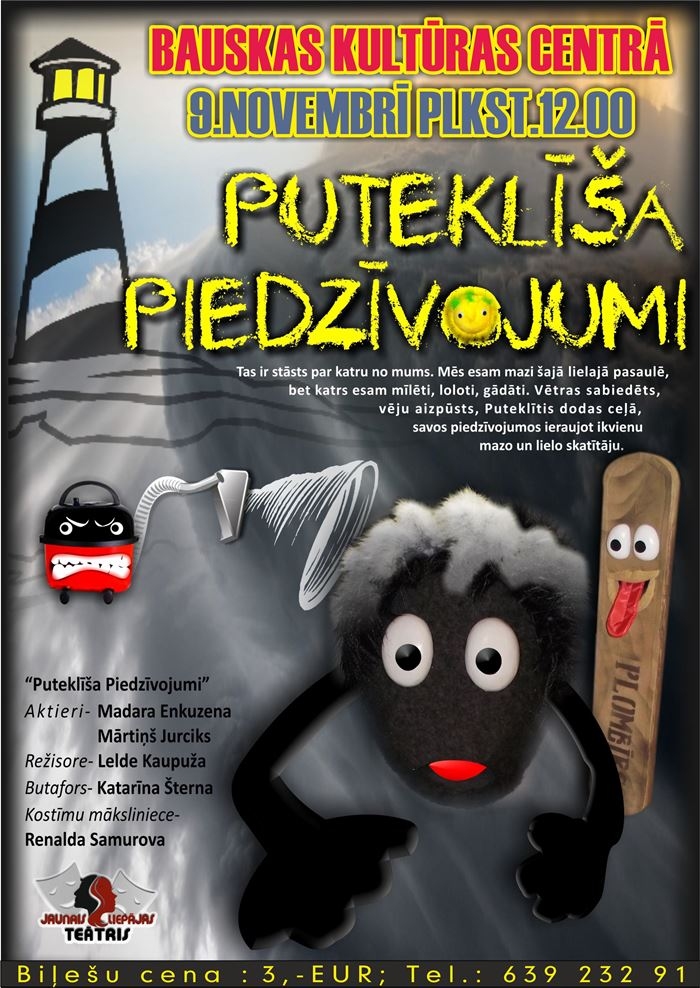 “Puteklīša piedzīvojumi” Bauskā