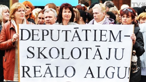 Pedagogi vienojas par brīdinājuma streiku 27.novembrī