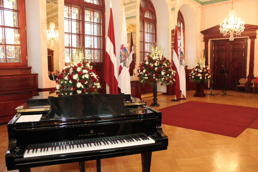 FOTO: Triju Zvaigžņu ordeņu pasniegšanas ceremonija 