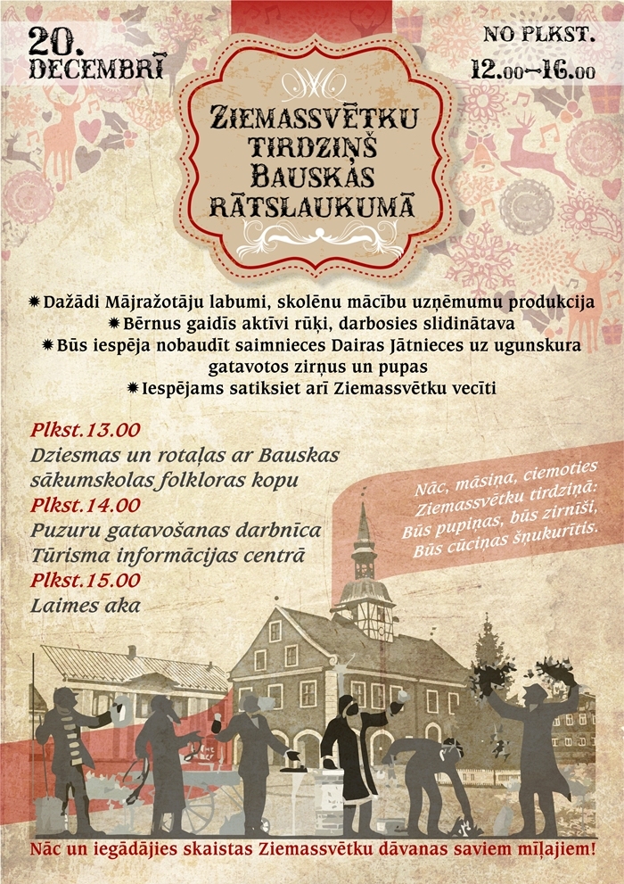 Ziemassvētku tirdziņš Bauskā