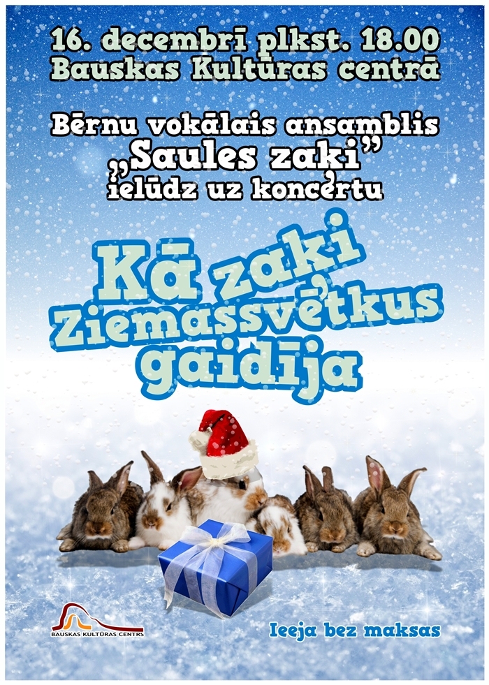 Vokālā ansambļa "Saules zaķi" koncerts