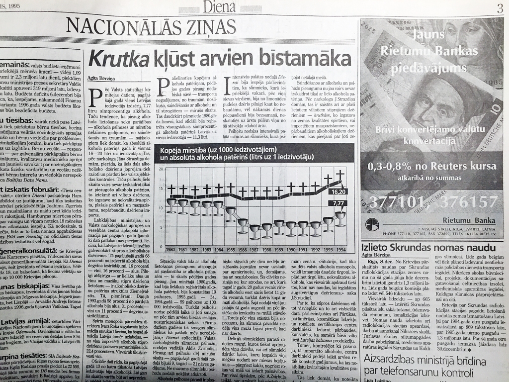 Dienā pirms 20 gadiem: Krutkas plūdi Latvijā