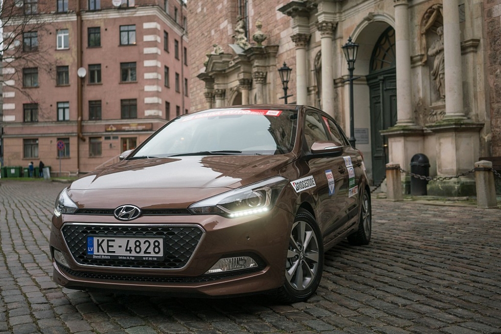 Hyundai i20 noorganizē pārsteigumu 