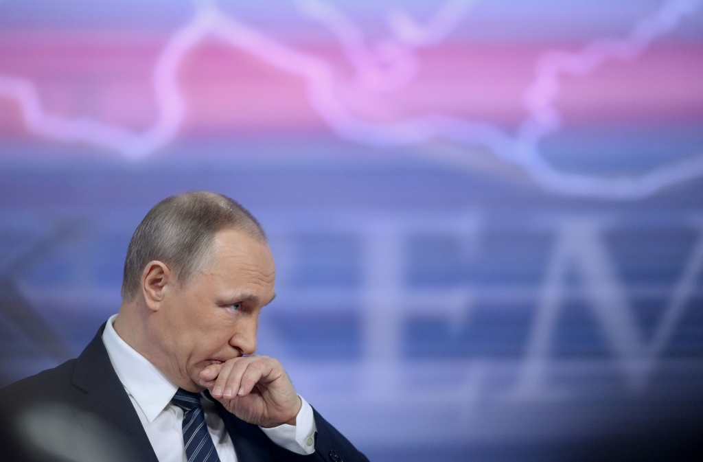 Putins Rietumu nostāju Ukrainas jautājumā skaidro kā "vēlmi traucēt PSRS atjaunošanu"
