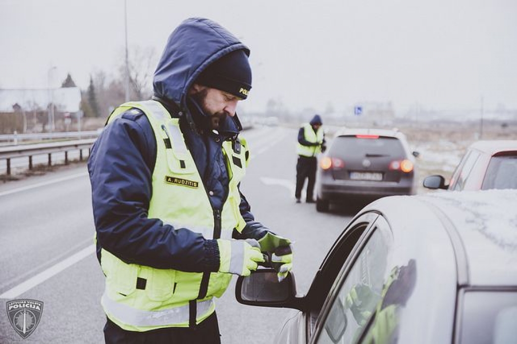Līdz pat 3.janvārim satiksmes dalībniekus sagaida plaši policijas reidi