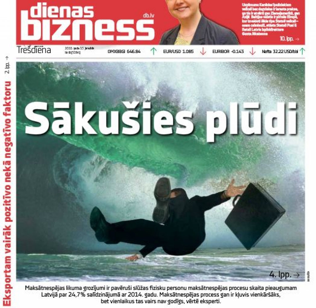 Fizisku personu maksātnespējas «plūdi»