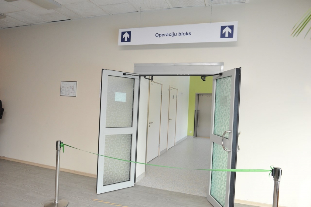 Gaiļezera daudzfunkcionālā Operāciju bloka izveidē ieguldīti 18,62 miljoni eiro